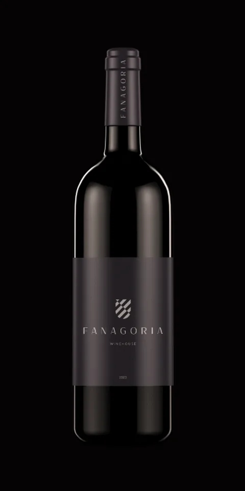 Fanagoria bottle with the black label